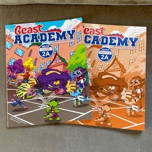 NWOT - Beast Academy 2A Practice and Guide Workbooks